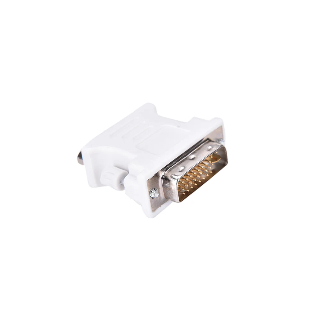 1pc DVI D Male To VGA Female Socket Adapter Converter VGA To DVI/24+1 Pin Male To VGA Female Adapter Converter