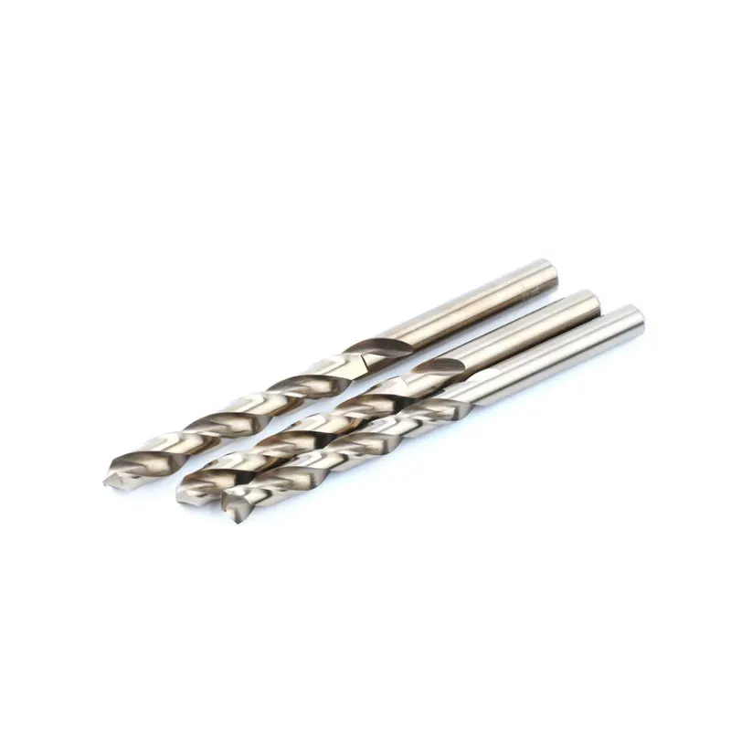 1-10mm hss cobalto broca bit para madeira de aço inoxidável m35 torção broca broca buraco cortador de perfuração de metal
