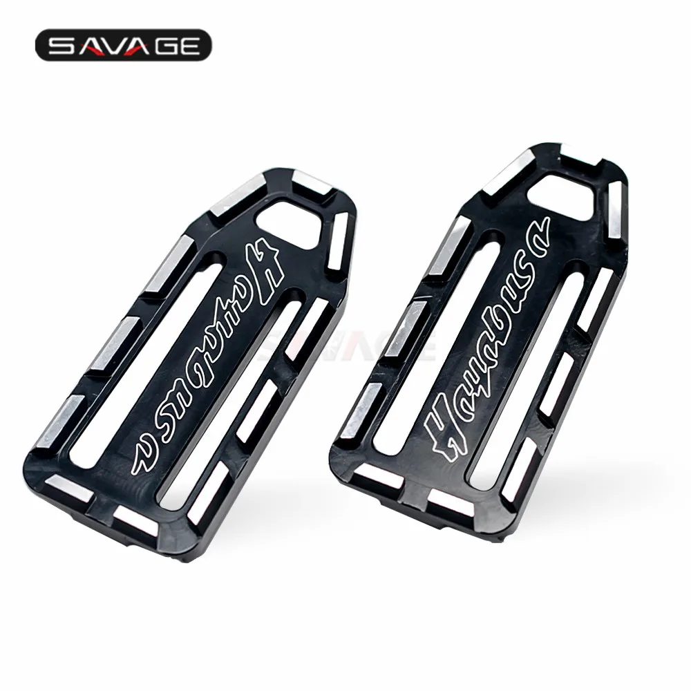 Motorcycle Footrest Foot Pegs For Suzuki Hayabusa GSX1300R 1999-2020 Motorcycle Accessories Aluminum Foot Rest Front Pedal Cover