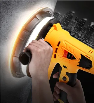 Hand-held wall grinder dust-free self-priming polishing machine sandpaper machine putty wall grinder electric wall grinder