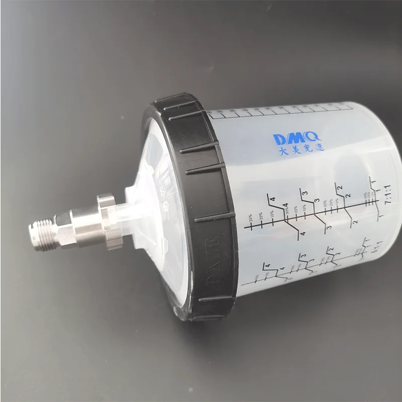 Car Spray Gun Connector Adapter Aup Adapter Pot Connector for SATA Devibiss Iwata for Spray Paint Disposable Measuring Cup