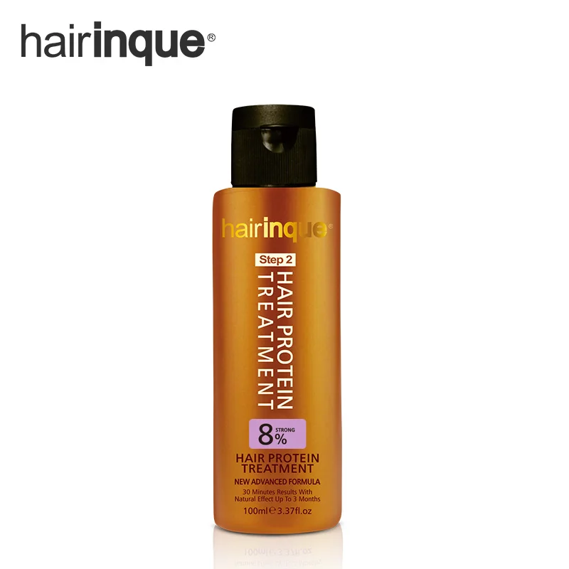 

HAIRINQUE 8% Кератиновое лечение волос для Среднего Востока и южноамериканских восстановление поврежденных вьющихся волос делает волосы гладкими, уход за волосами