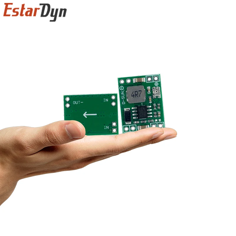 MP1584EN 3A Ultra-Small Size DC-DC Step Down Supply Module Adjustable Power Step-down descending output module 24V 12V 9V 5V 3V