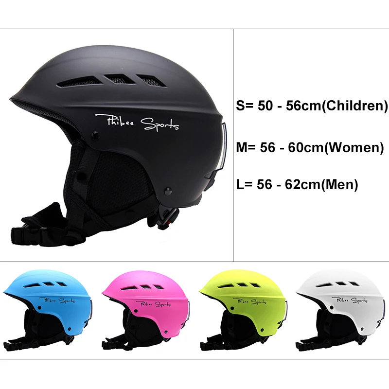 Detector Ski Snowboard Helmet Men Women Kid Skating Snowboarding Skiing Integrally-molded Sport Helmet for Children Boy Girl