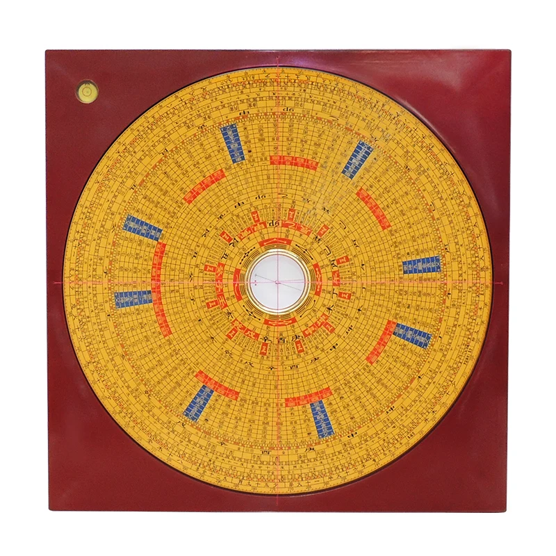 Professional Pure Copper Compass Feng Shui Plate, Comprehensive Ternary, Three-in-one Use for Exploration, High Precision