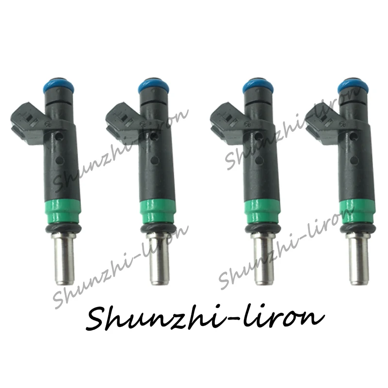 4pcs Fuel Injector Nozzle For BMW 7 E65 4.4 Petrol 245Kw Fuel Rail With Injectors 7514611 7514610 7525721