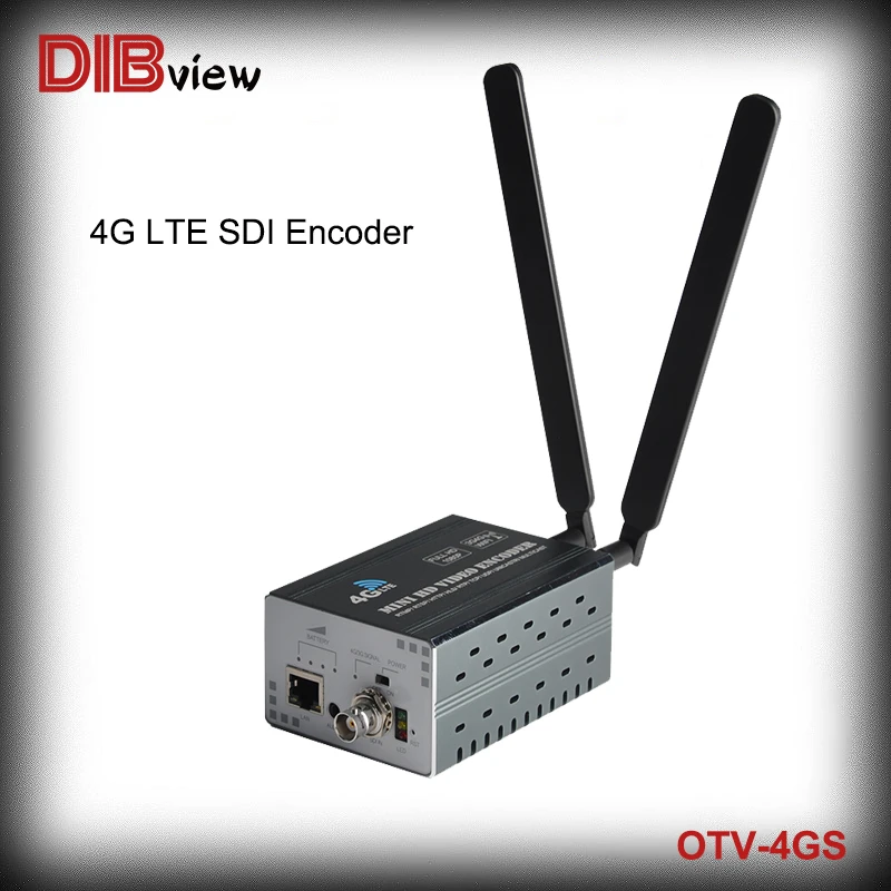 OTV-4GS SRT 4G 3G Live Streaming Video Wifi H265 Hevc Lithium Battery Encoder Hardware HD SDI IPTV Encoder