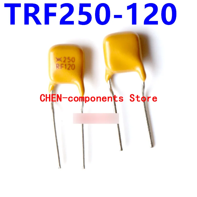 10PCS TRF250-120 PPTC Self-recovery fuse 0.12A 250V straight Insert