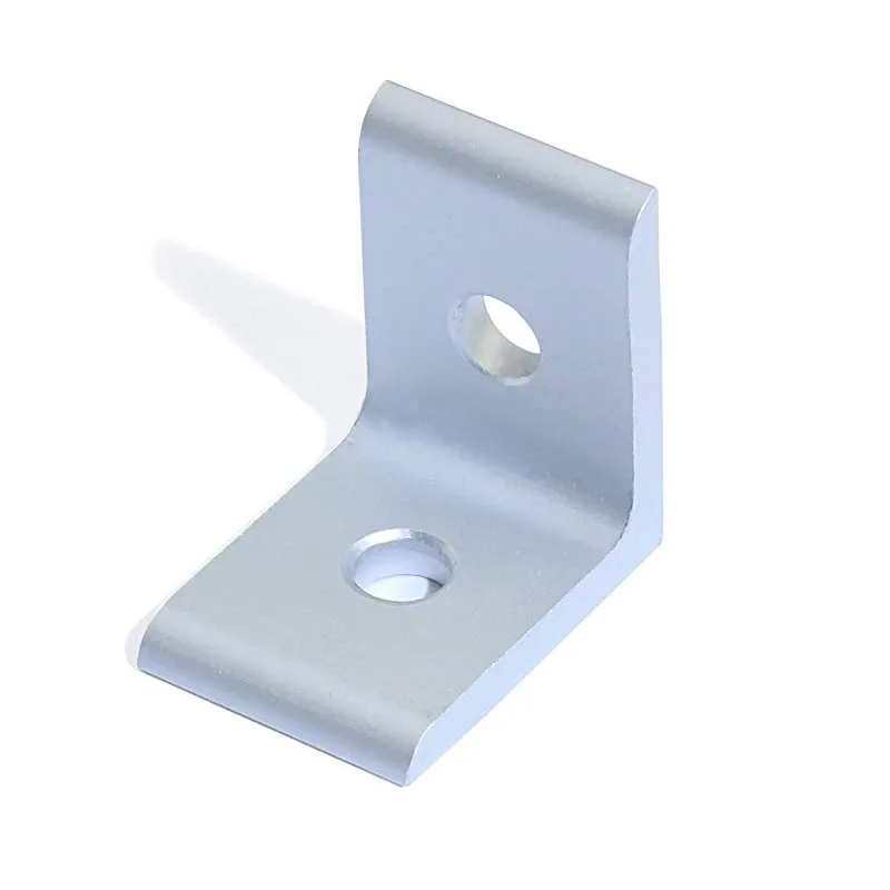 10Pcs 2020 2 Hole 90 Degree Vertical Corner Piece Conversion Connecting Piece 3030 3060 4040Profile Corner Piece Corner Code CNC