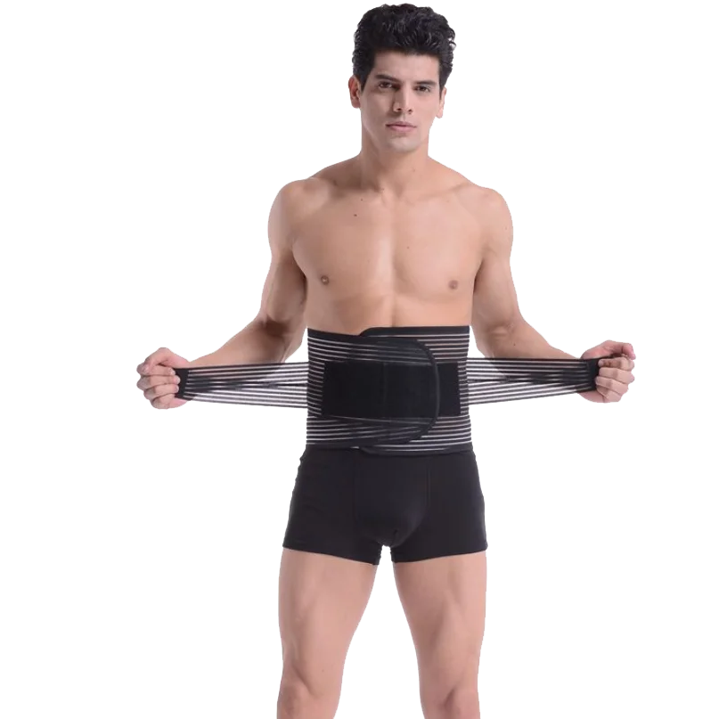 XXL Orthopedic Corset Back Support Belt Men Back Brace Belt Fajas Lumbares Ortopedicas Spine Support Belt Large Size B13