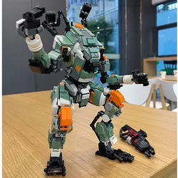 Moc Titan Fall BT-7274 Pioneer Titan Robot model Constructor Technical Building Blocks Military Mecha War Bricks Toys Gift