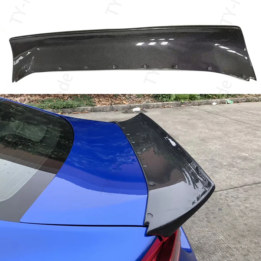 Subaru BRZ Carbon Fiber FRP Rear Trunk Spoiler Lip LEG Style Rear Wing Spoiler For Toyota GT86 Scion Subaru BRZ 2012-2017 RB3