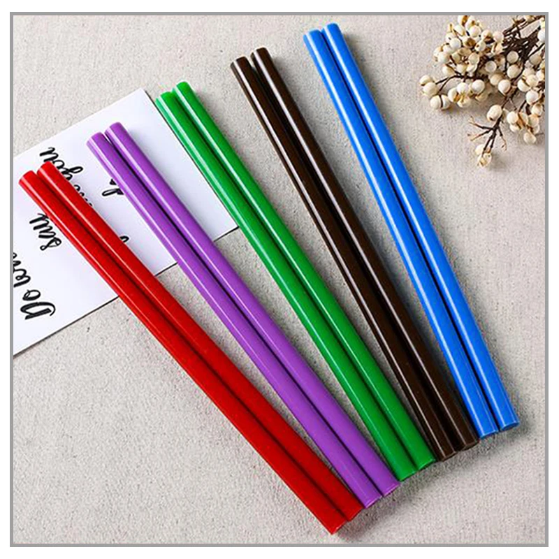 Imagem -04 - Vara de Silicone de Derretimento a Quente de Cores Mistas com Diâmetro de 11 mm e mm Tira de Silicone Colorida em Bastão de Derretimento a Quente para Pistola de Cola em Casa Faça Você Mesmo