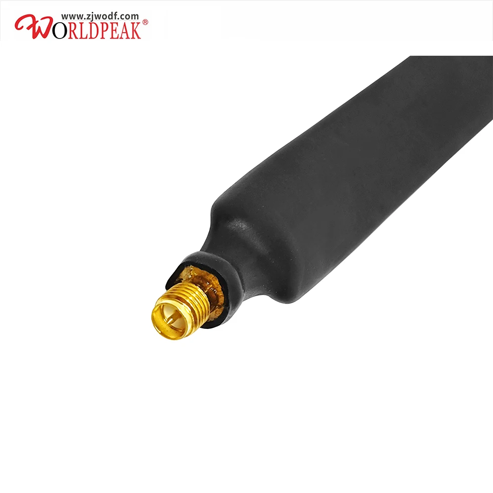 Free shipping 10pcs 10inches RPSMA male to RPSMA female connector 21.58 flat cable assembly Extension Cable