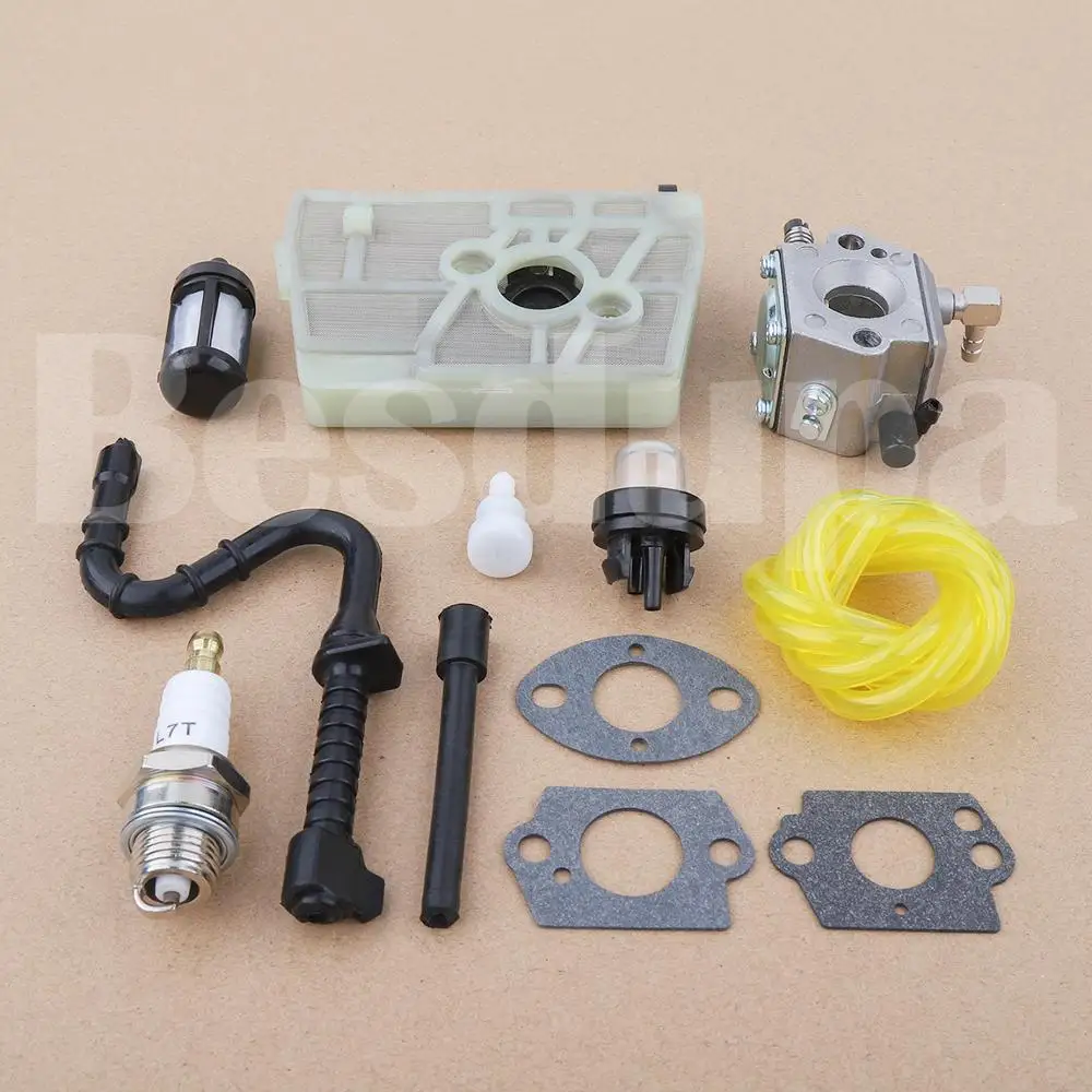 Carburetor Air Filter Spark Plug Gasket for Stihl 028 AV 028AV Super Chainsaw Tillotson HU-40D Walbro WT-16/1118 120 0600 Carb