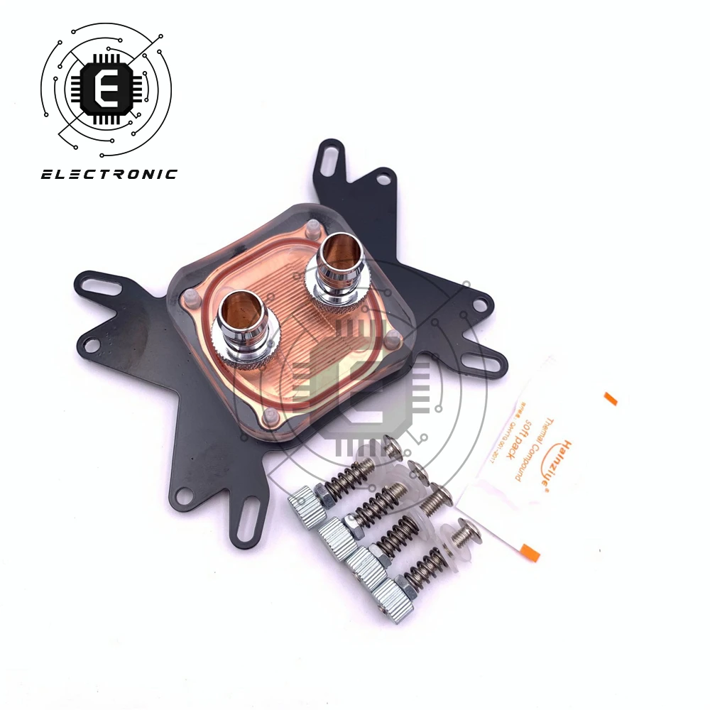 Butterfly Bracket Type Computer CPU Cooling Water Block Radiator