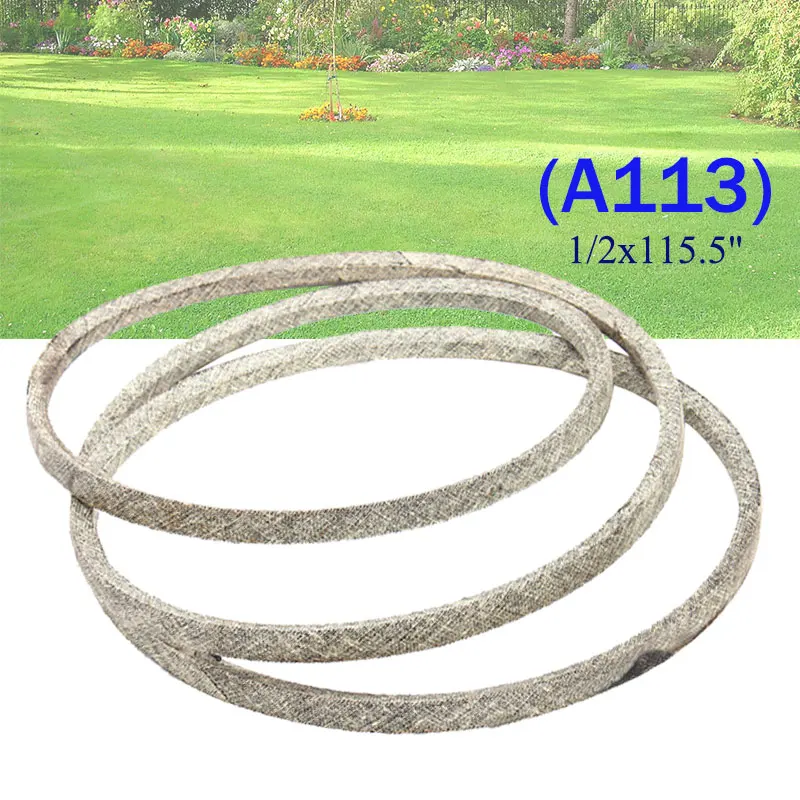 Deck Belt Mower V-belt Para-aramid fiber S/abre S1642 S1742 S1542 Cut S/cotts dry cloth For J/ohn Deere M124895 Accessories 42 