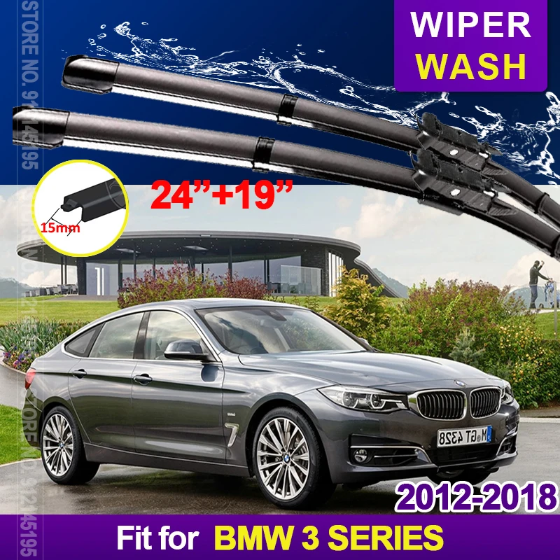 

Car Wiper Blades for BMW 3 Series F30 F31 F34 F35 2012~2018 Windscreen Windshield Wipers Car Accessories 2013 2014 2015 2016