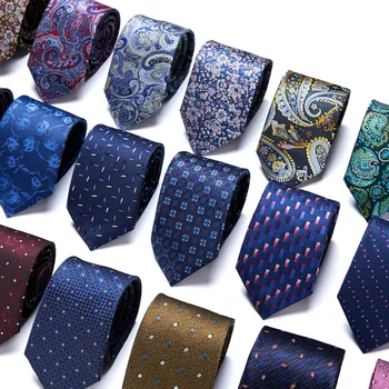 Merk Banden Voor Mannen Bloemen Katoenen Bruiloft Zwarte Stropdas 7Cm Gravatas Corbatas Fashion Casual Gedrukt Stropdas Cravate