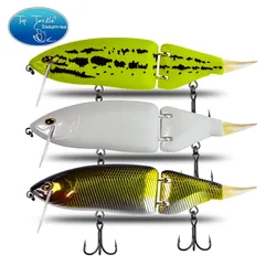 Jointed Bait 135mm 33g Shad Glider Swimbait Fishing Lures Hard Body Floating Jointed Bass Pike Fishing Bait Tackle
