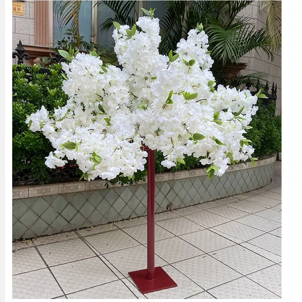 

Artificial Cherry Tree Simulated Peach Tree Wedding Flowers Cherry Tree Hotel Home Furnishings Birthday Background Decoration