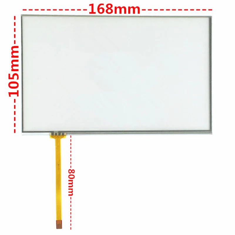 

KDT-2580 New 7.1 inch 4 wire industrial grade resistive touch screen 168*105