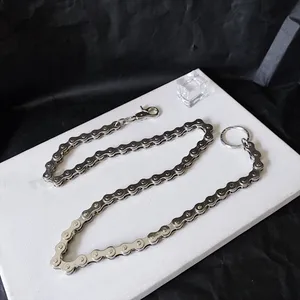 Punk -Brieftasche -Gürtelkette für Männer und Frauen, Fahrradkette, Metallhosen, Jeans, Modeschmuck 6 Hauptverkäufe Tritio Watch - №5