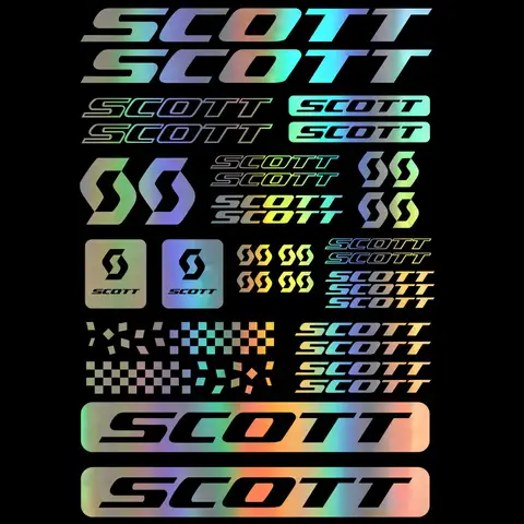 8 best sales Scott-klistermärken - №4