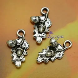 25pcs/lot--22x13mm Acorn Charms X-mas Christmas Pendants DIY Supplies Jewelry Making Finding Accessories