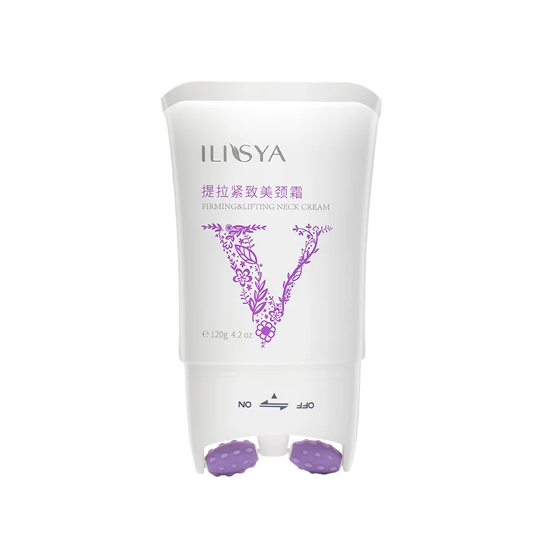 ILISYA Neck Cream Message Hydrating Anti Wrinkle Whitening Moisturizing Firming Anti Aging Neck Care Skincare