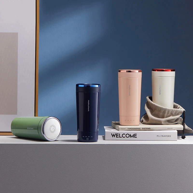 Morphy-hervidor de agua eléctrico, taza térmica para hacer té, café, viaje, mantiene el calor, inteligente, electrodomésticos de cocina