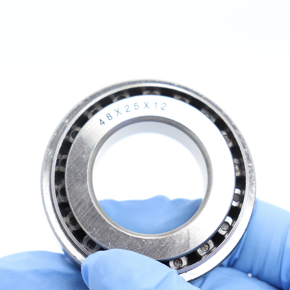 25*48*12 mm ( 1 PC ) Steering Head Bearing 254812 Tapered Roller Motorcycle Bearings For Column