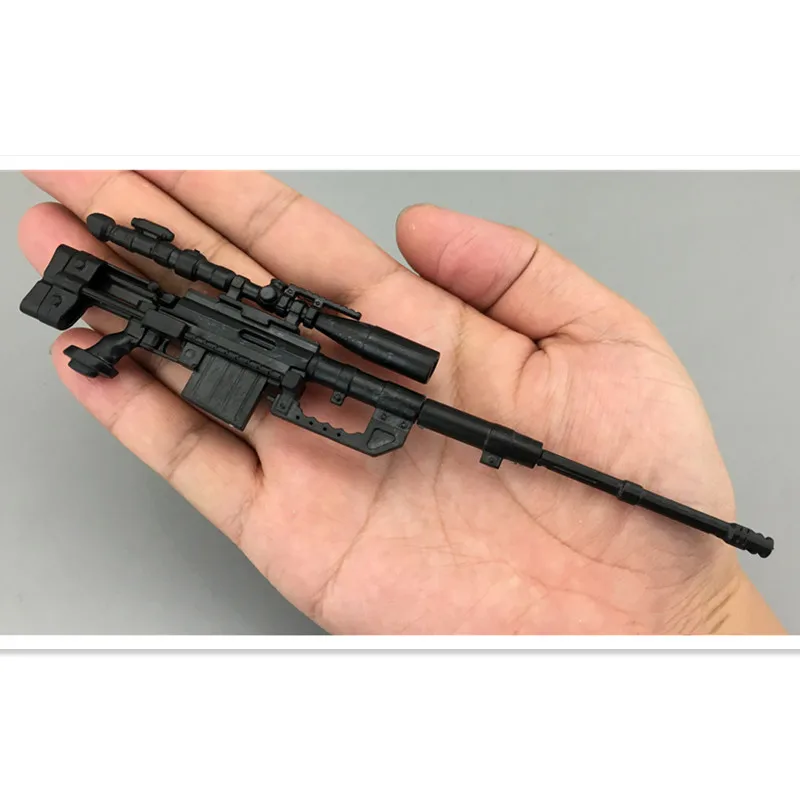 1/6 Scale CHRYTACM200 Sniper Rifle Assembly Weapon Model Kit Soldier Accessories