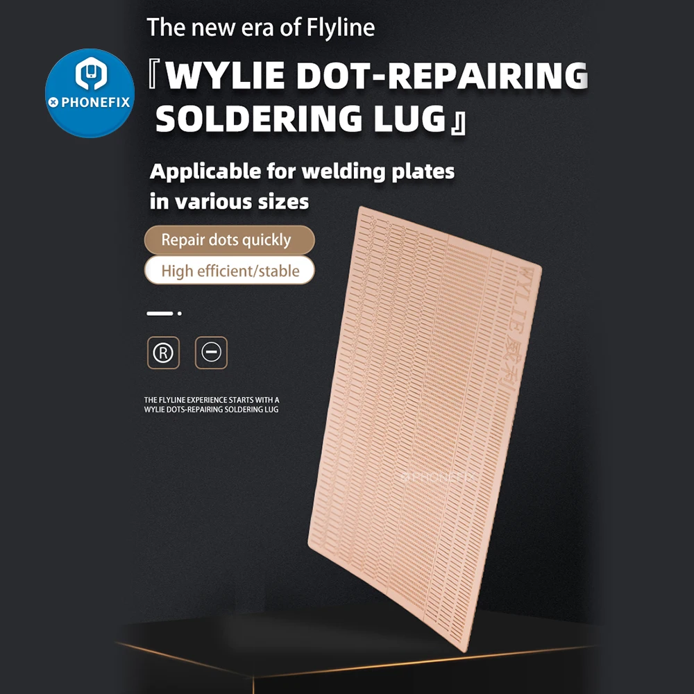 WYLIE Dot-Repair saldatura Lug Patch saldatura alette ponticello filo fissaggio a punti aletta di saldatura per riparazione di piastre di saldatura del telefono