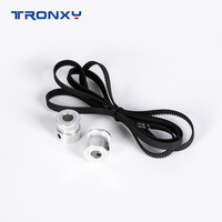 With Z axis synchronous wheel belt for X5SA / 400 /500 Model 3D Printer Z-axis timing belt adjuster Tronxy impresora Accessories