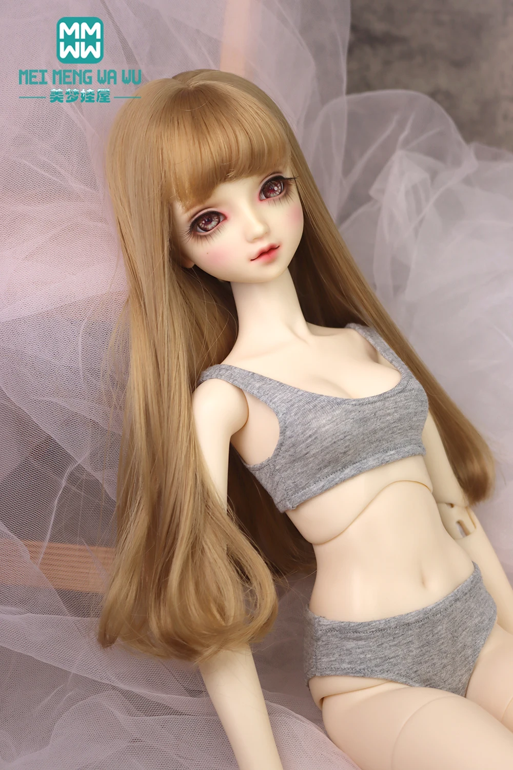 Fits 28-60CM 1/3 1/4 1/6 BJD Doll clothes Toys Ball Jointed Doll accessories Fashion sports bra underwear set