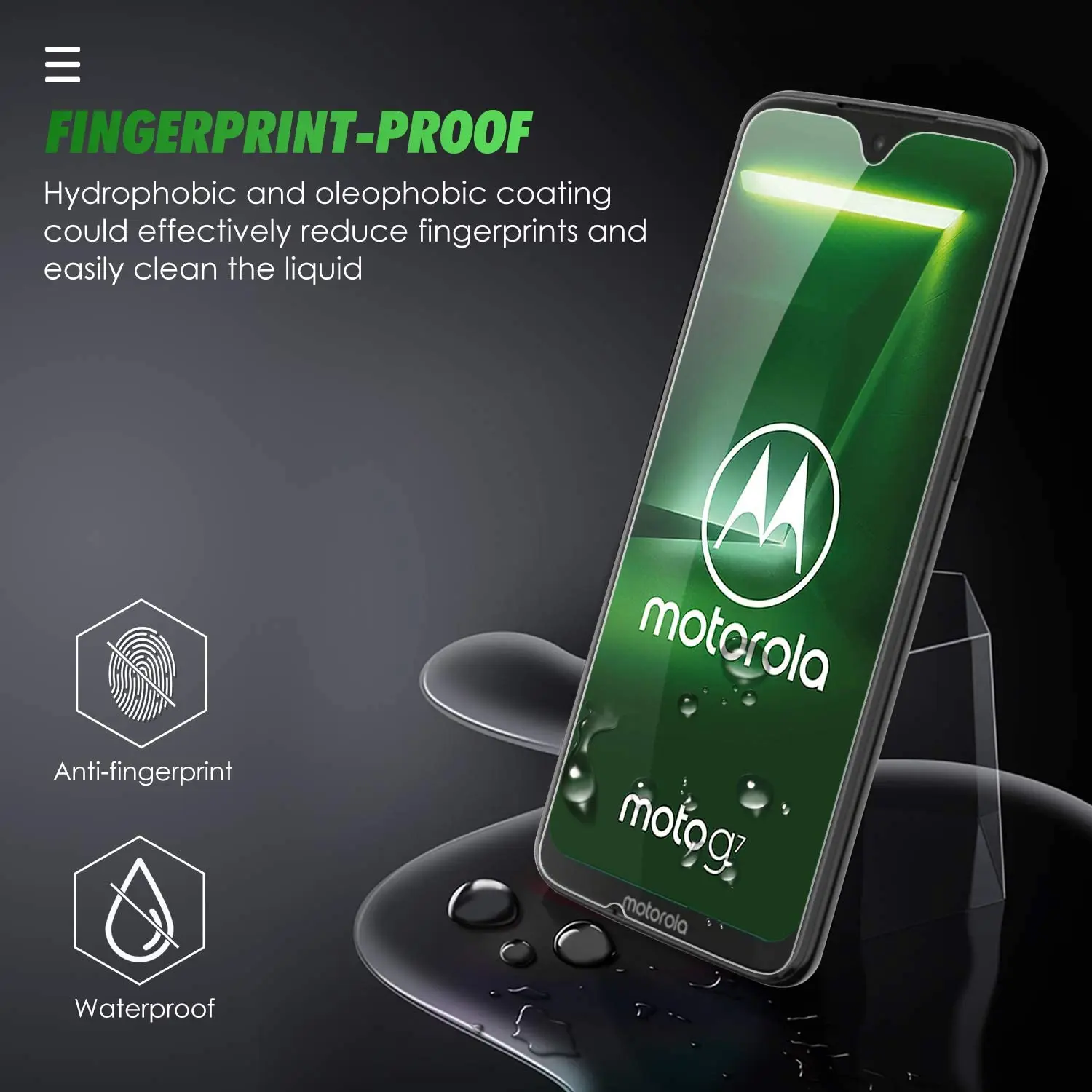 For Motorola Moto G60 G40 Fusion G30 G10 G50 G20 Power Clear Tempered Glass 9H 2.5D Premium Screen Protector Film