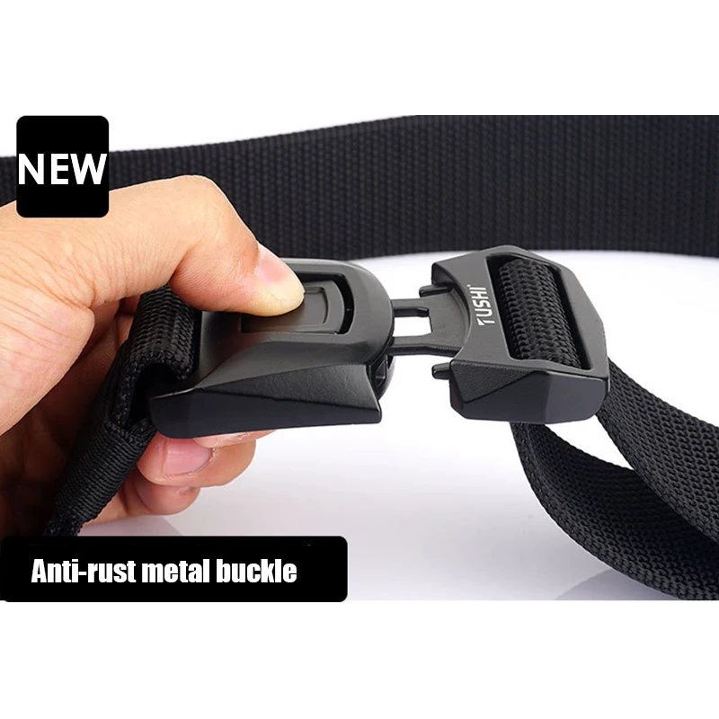 VATLTY Official Authentic Army Tactical Belt For Men Anti-Rust Alloy Buckle 1200D Strong Real Nylon Outdoor Sports Hiking Belt