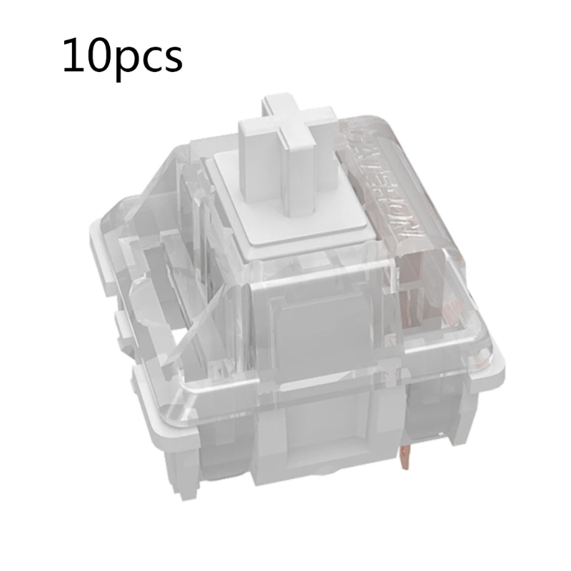 Gateron-مفاتيح Gateron SMD ، أسود ، أحمر ، بني ، أزرق ، شفاف ، أخضر ، أصفر ، 3 سنون ، WXTB