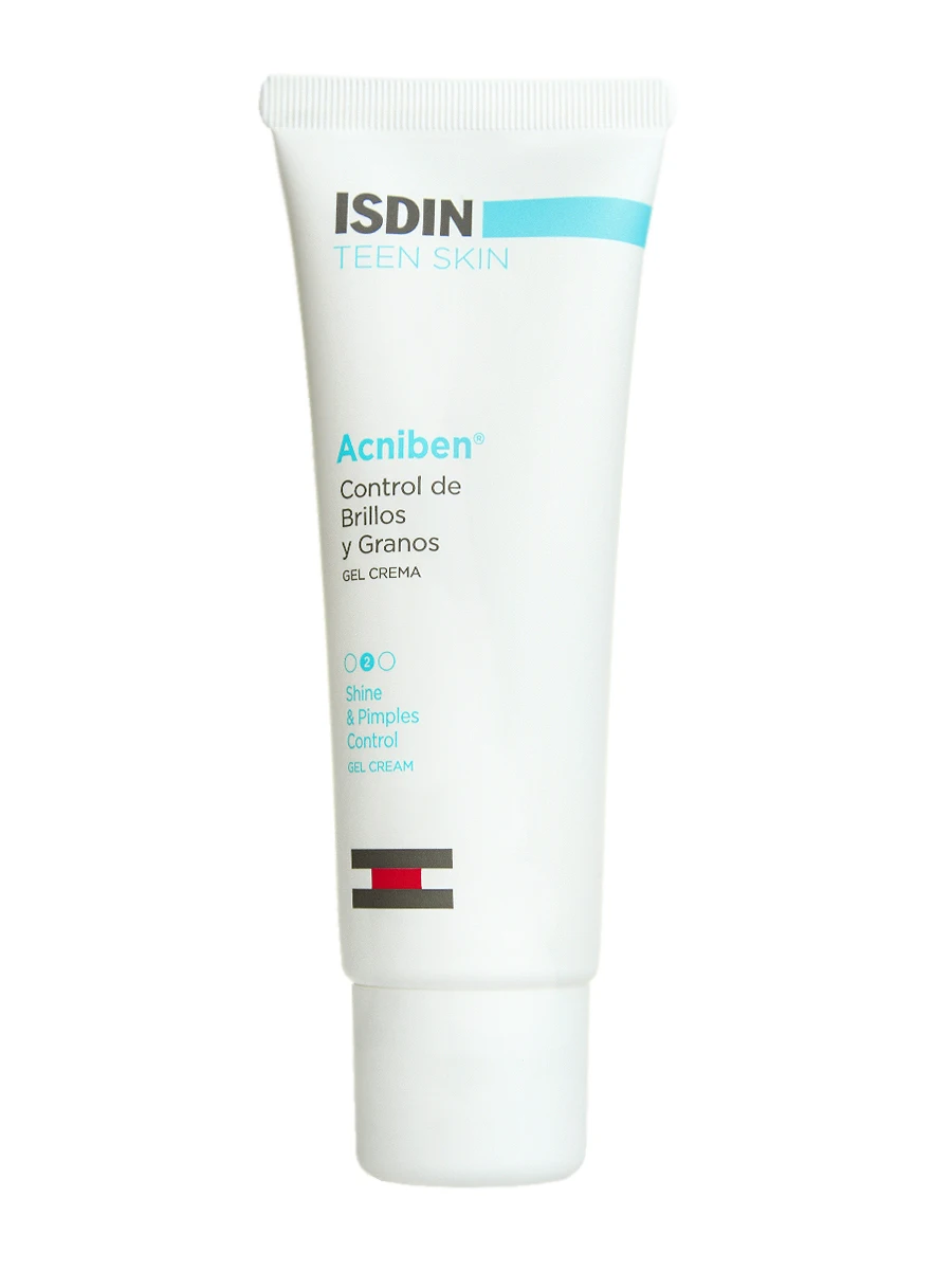 Isdin acniben gel balancing cream 40 ml-eliminates oily skin imperfections