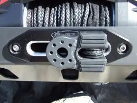10T Winch Hook Rope Trailer Hook Connector Flat Shackle Mount Aluminum Alloy Rescue Trailer Hook Connector