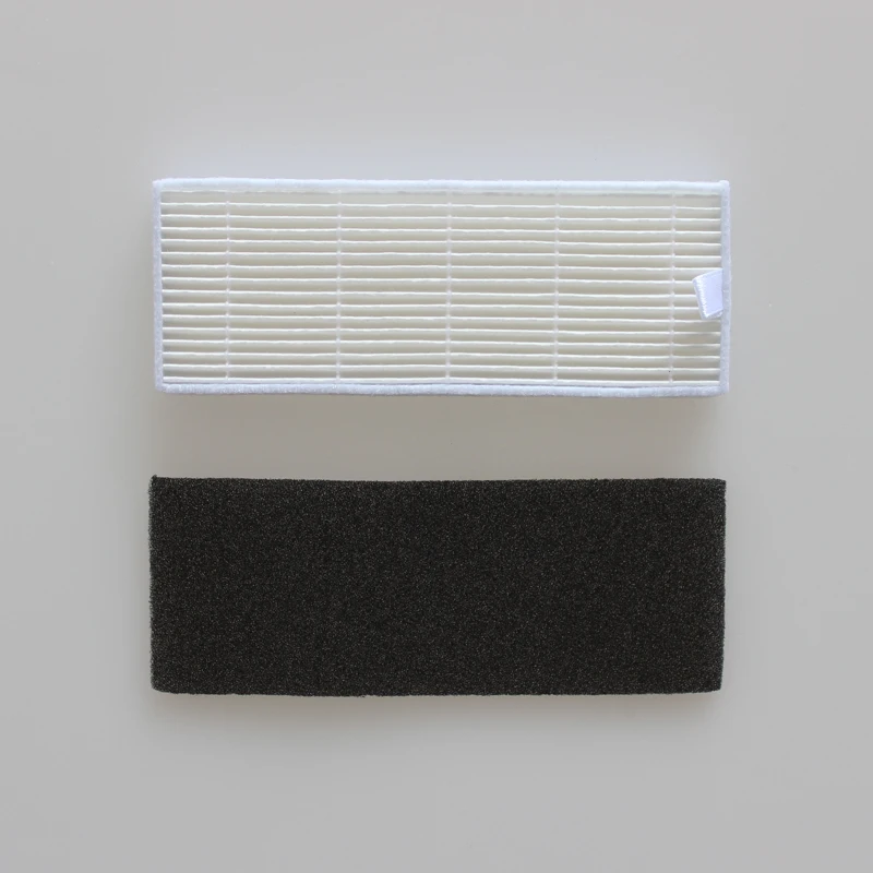 روبوت 10 * فلتر Hepa + 10 * فلتر إسفنجي لبولاريس PVCR 0726 واط 0826 1126 واط مكنسة كهربائية روبوتية إكسسوارات قطع غيار