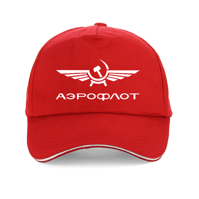 Aeroflot lotnictwo Russe Pilote Aerospace Aviateur czapka z daszkiem lato bawełna rozrywka moda kapelusz hip-hop Unisex czapki z prostym daszkiem