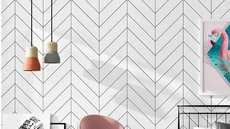 

Custom European wallpaper Fashion White geometry 3D wallpaper bedroom living room decoration wallpaper papel pintado de pared