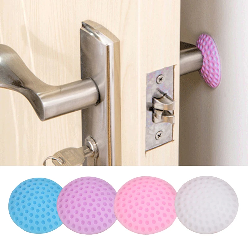 1pcs Soft Thickening Mute Rubber Pad To Protect The Wall Self Adhesive Door Stopper Golf Modelling Door Fender Household Product