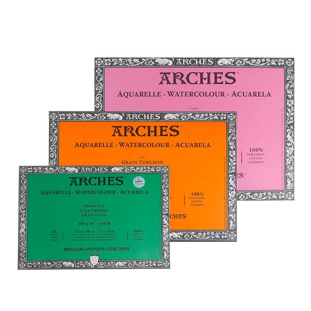 Arches Watercolour Painting Paper Cold Pressed retailer 140 lb Made in France Aquarelle