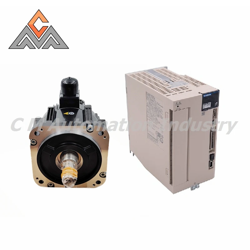 1 Set High Quality Yaskawa Servo Motor With Servo Drive SGM7G-13AFC61 SGD7S-120A00B