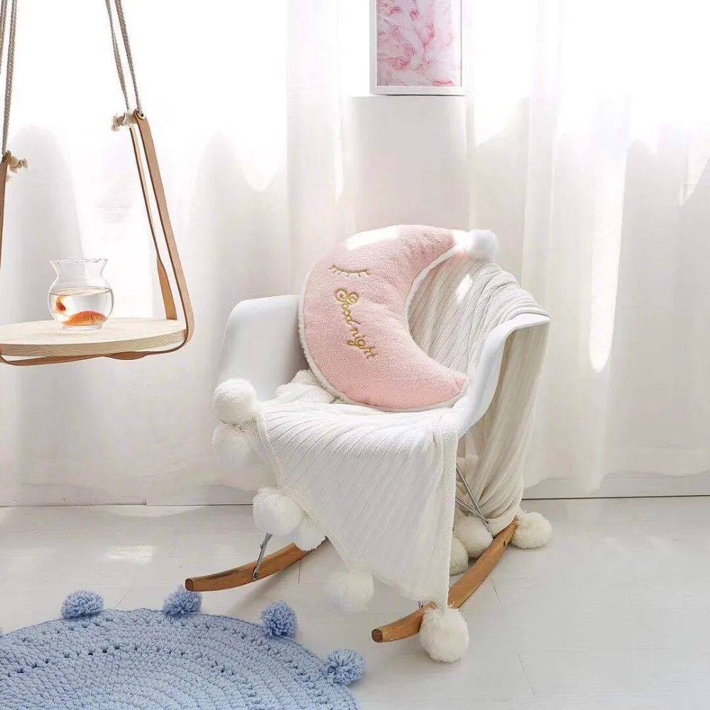 

Pink Cloud Crown Plush Toys INS Nordic Cute Moon Star Stuffed Sofa Pillow/Cushion Kids Girl Room Decor Kids Birthday Xmas Gift