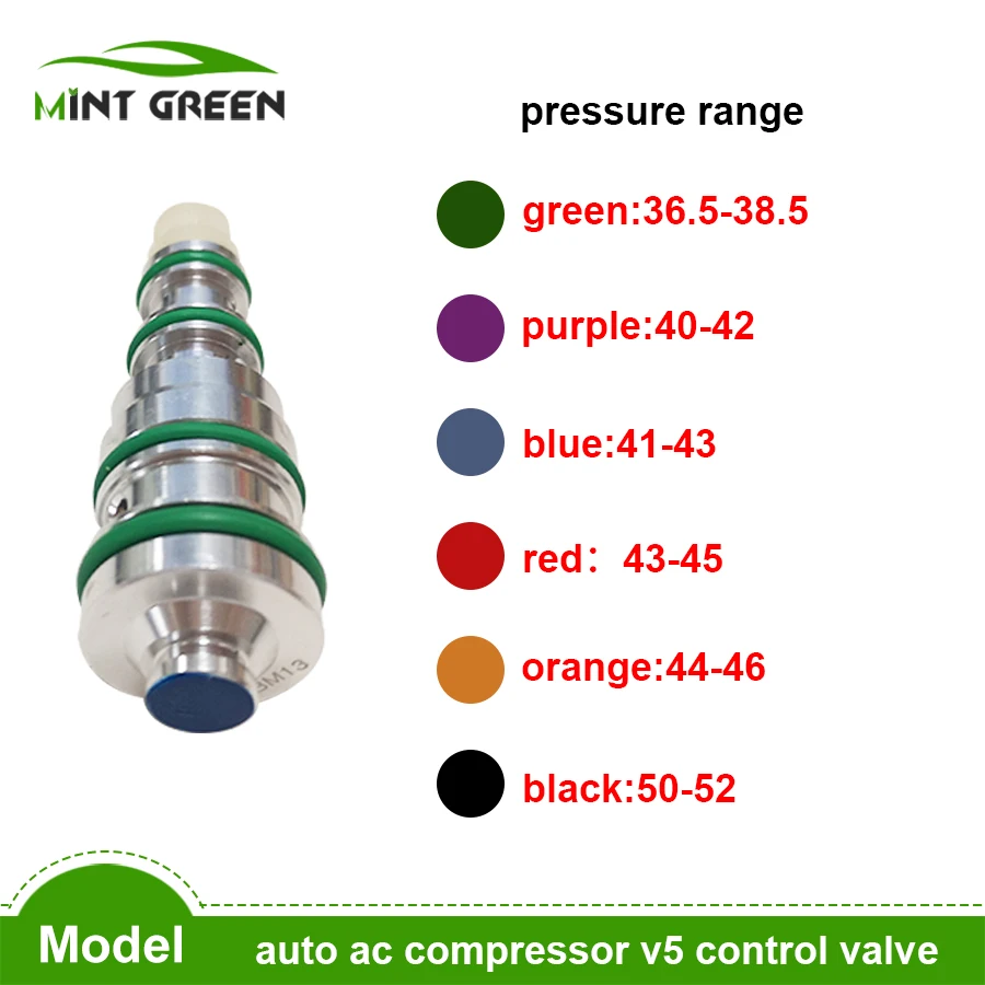 Válvula de Control de compresor electromagnética V5 AC, 40/42/44 Psi para Lacetti Buick Chevrolet Cruz Aveo Opel DAEWOO 40/42/44 Psi, nueva