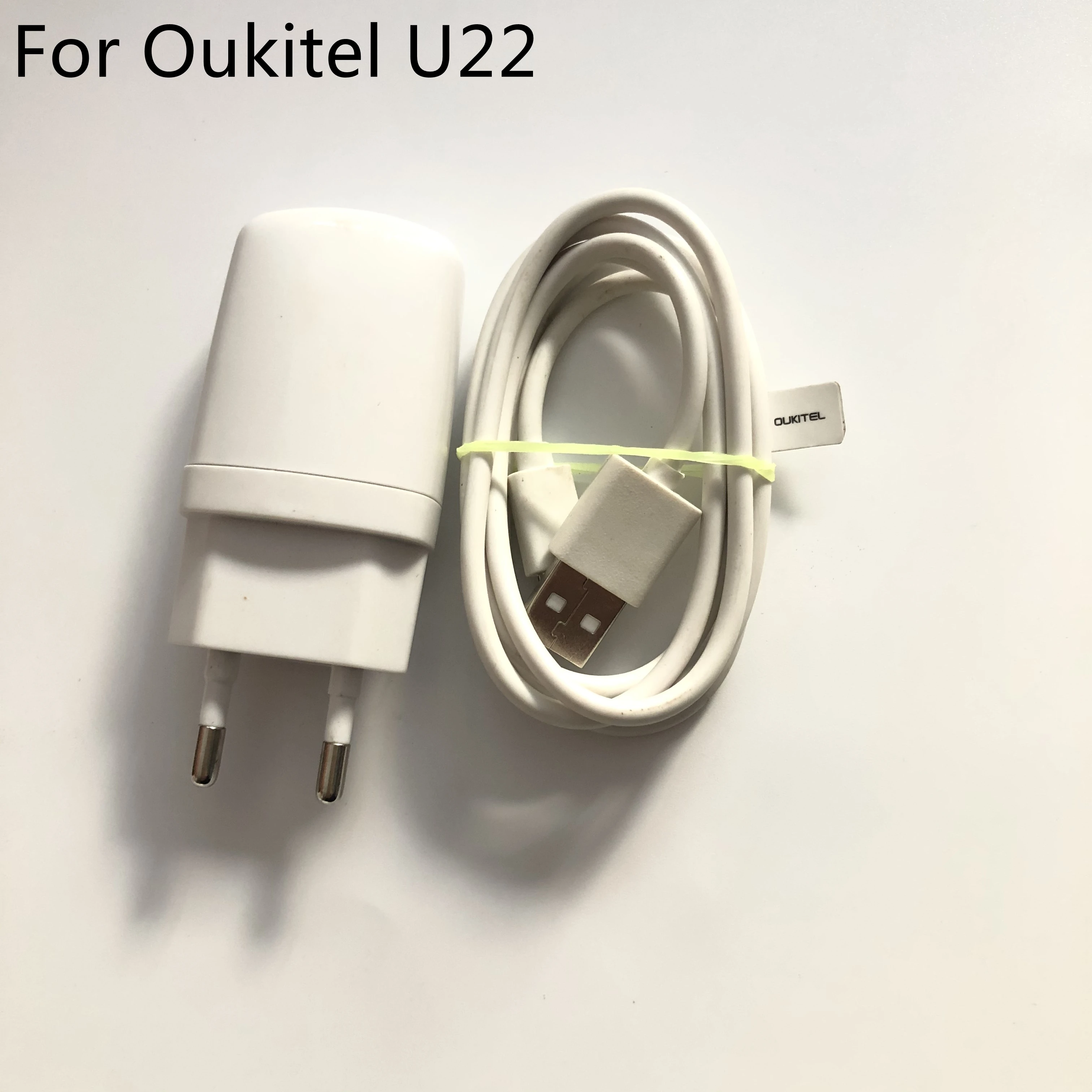 Oukitel U22 Travel Charger + USB Cable USB Line For Oukitel U22 MTK6580A Quad Core 5.5'' HD 720*1280 Smartphone